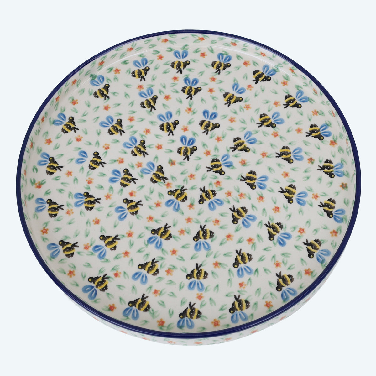 Honey Bee Plate – Nature-Inspired Ceramic with Bee Motif