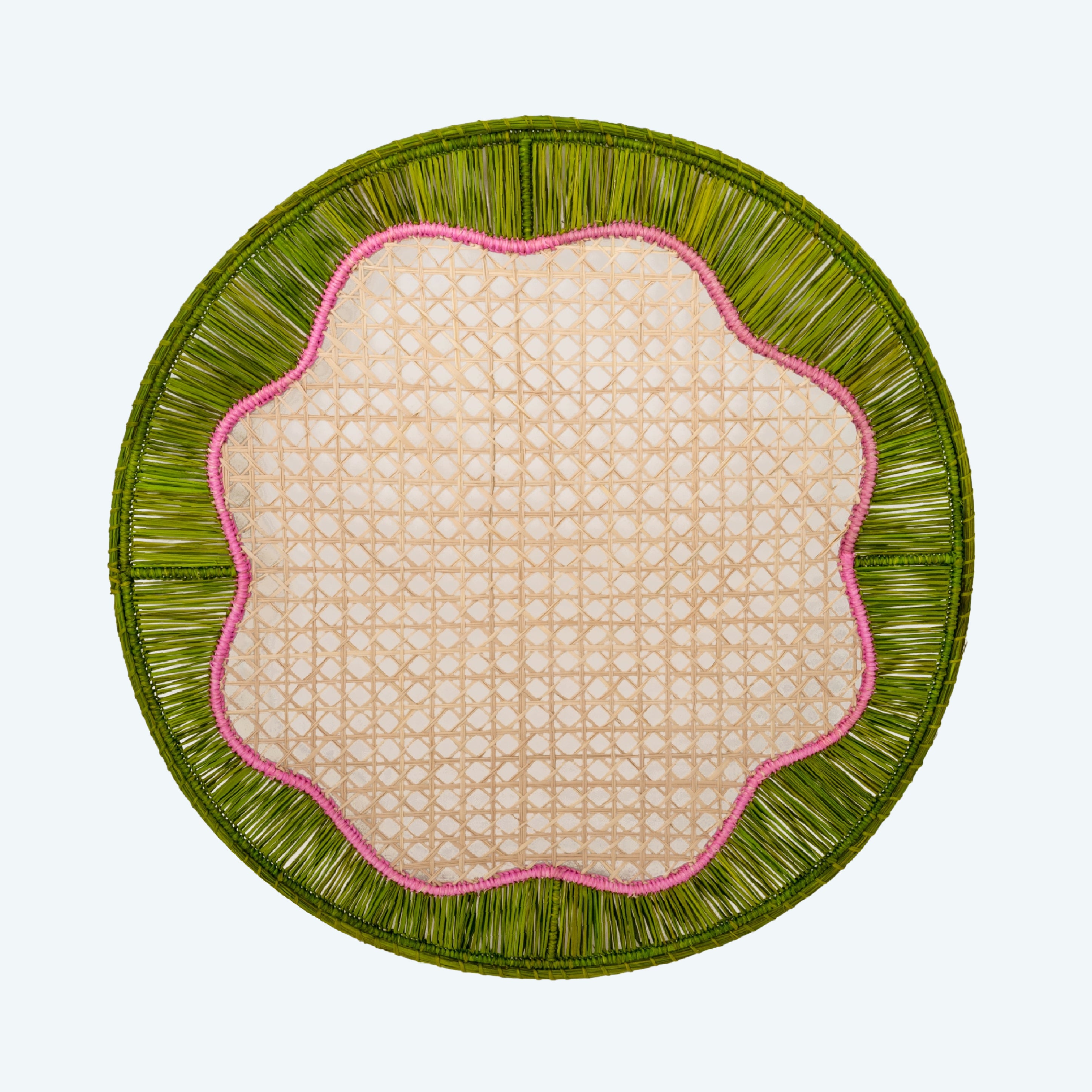 Anemona Placemat-Olive Pink - Placemat