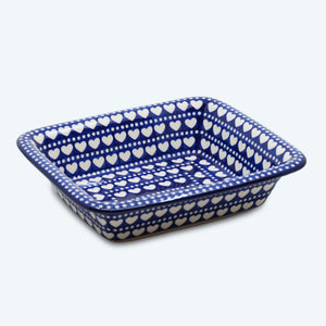 11’’ Rectangular Baker Heart To Heart - Oven Dish