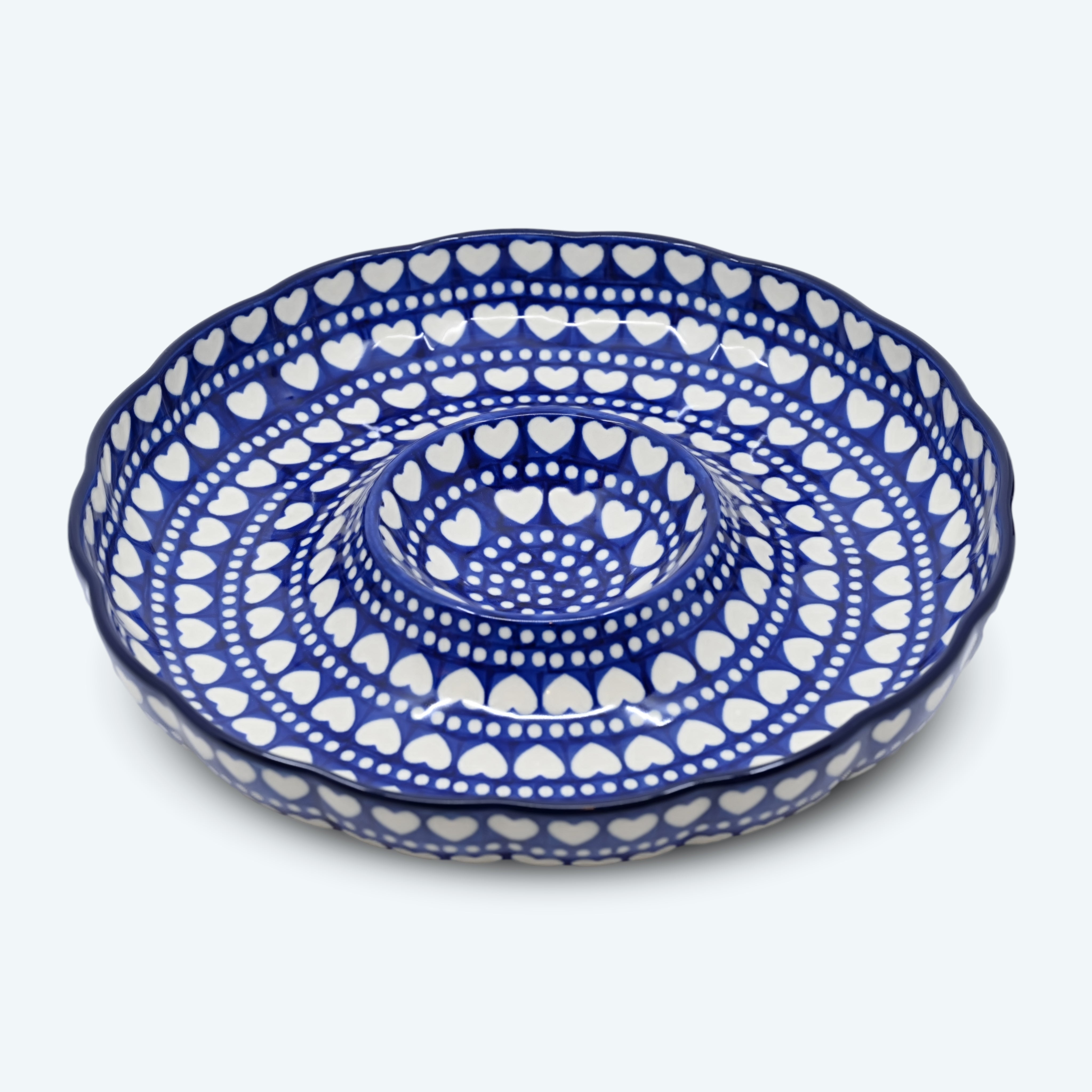 Chip & Dip Heart To Heart - Serving Dish