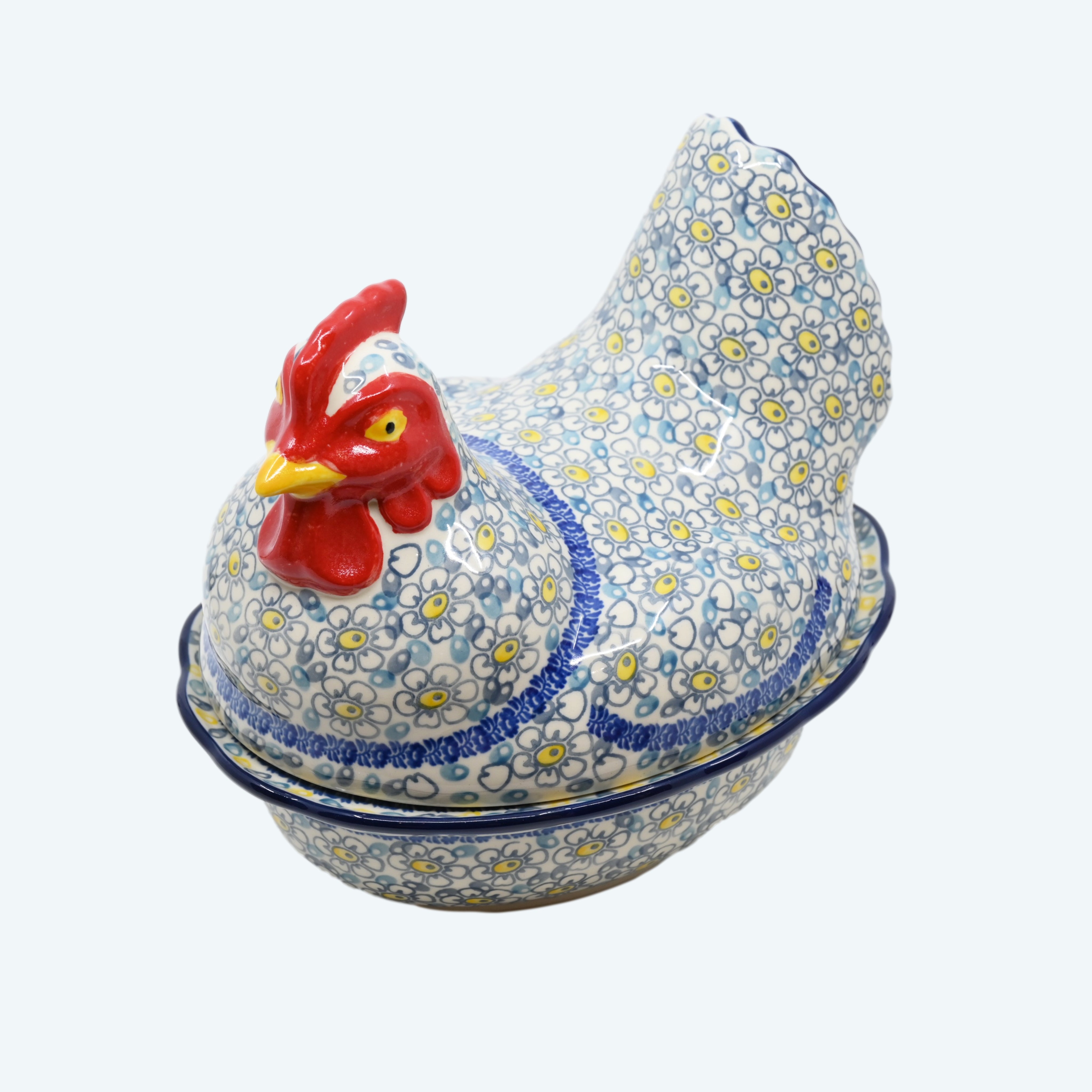 Floral Hen Baker - Oven Dish
