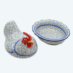 Floral Hen Baker - Oven Dish
