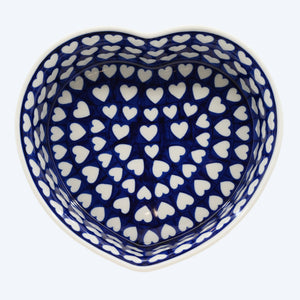 Heart Shaped Dish Hypnotic Hearts - Oven Dish