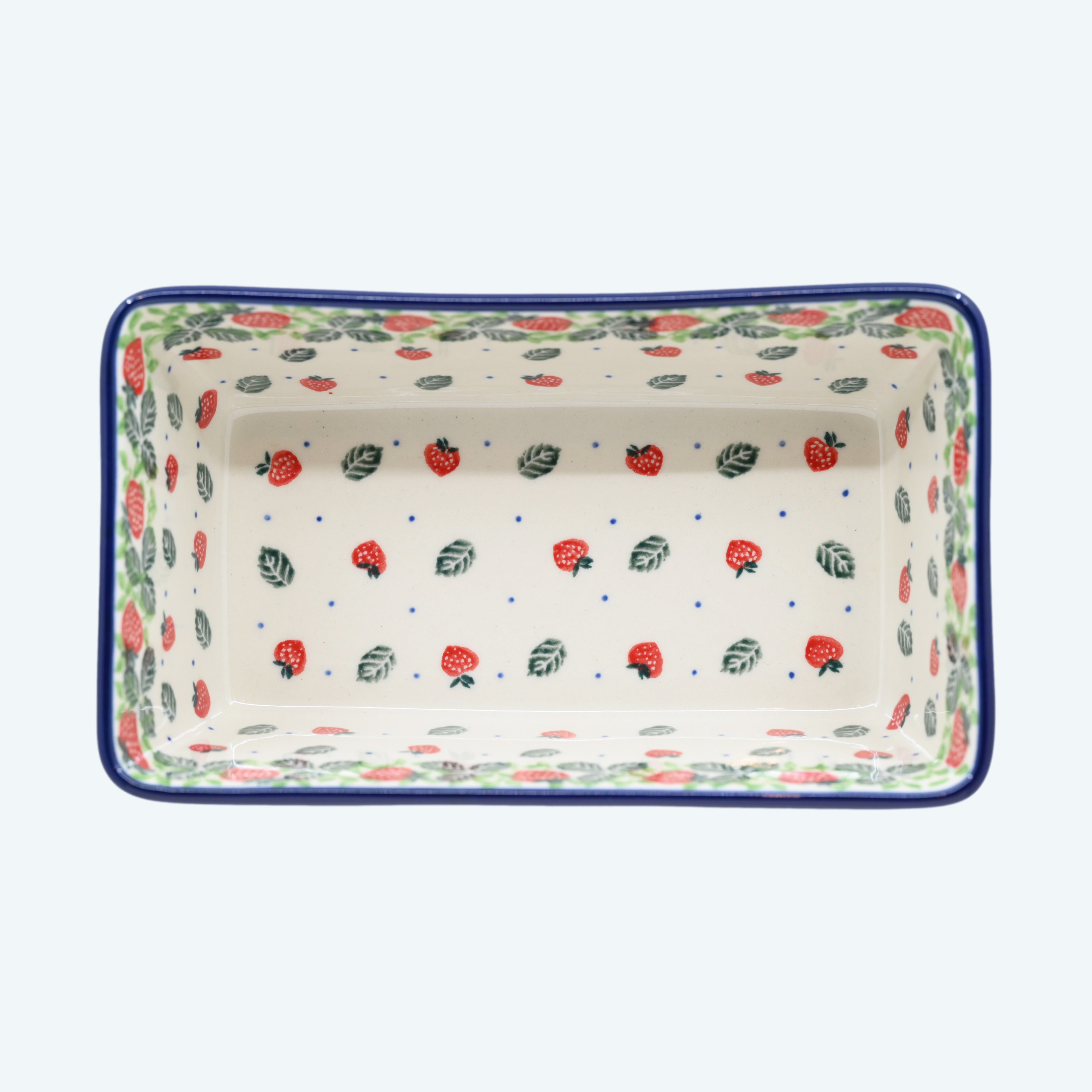 Medium Loaf Pan Strawberry - Bake Tray