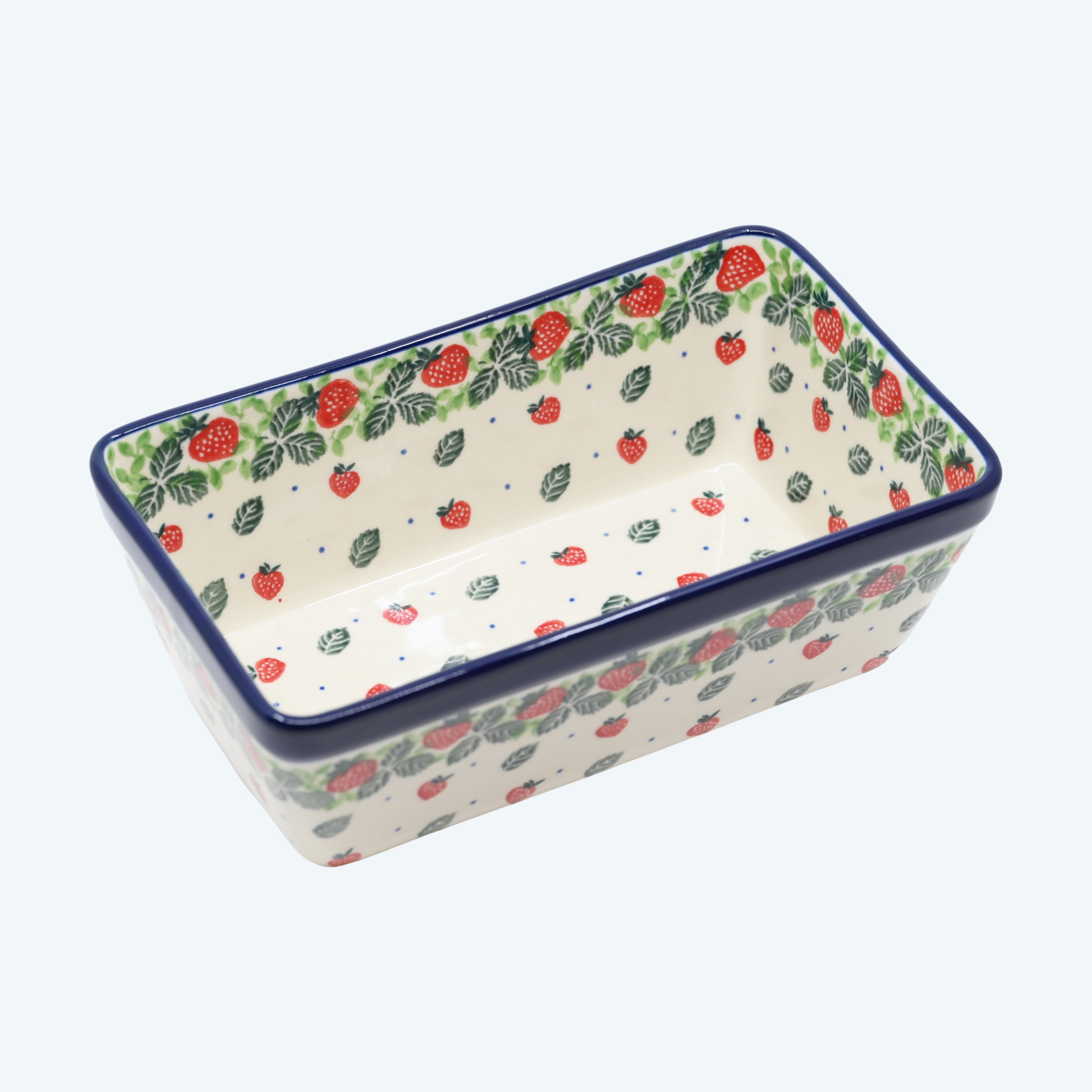 Medium Loaf Pan Strawberry - Bake Tray