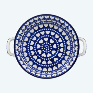 Medium Round Oven Dish Heart To Heart - Oven Dish