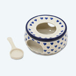 Teapot Warmer With Candle Holder Hearts Delight - Teapot