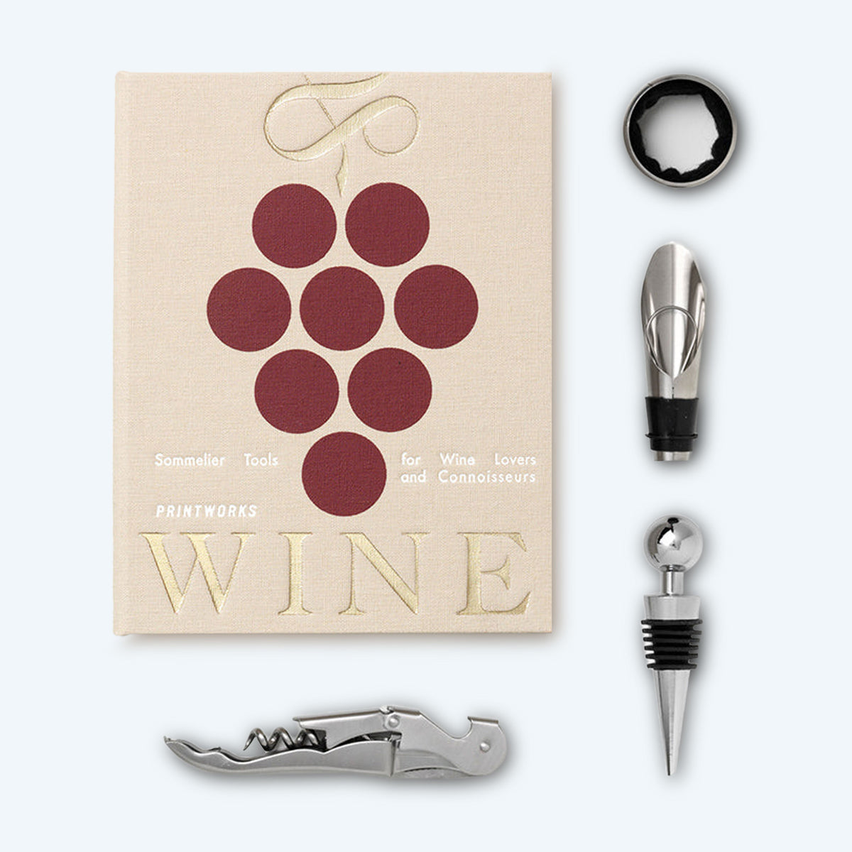 The Essentials Wine Tools Beige