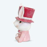 Gentleman Bunny Candle Holder Small - Centrepiece