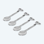 Heart Set Of Four Coffee Spoons - Serving Accesories