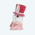 Pink Lady Bunny Candle Holder Large - Centrepiece