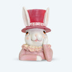 Pink Lady Bunny Candle Holder Medium - Centrepiece