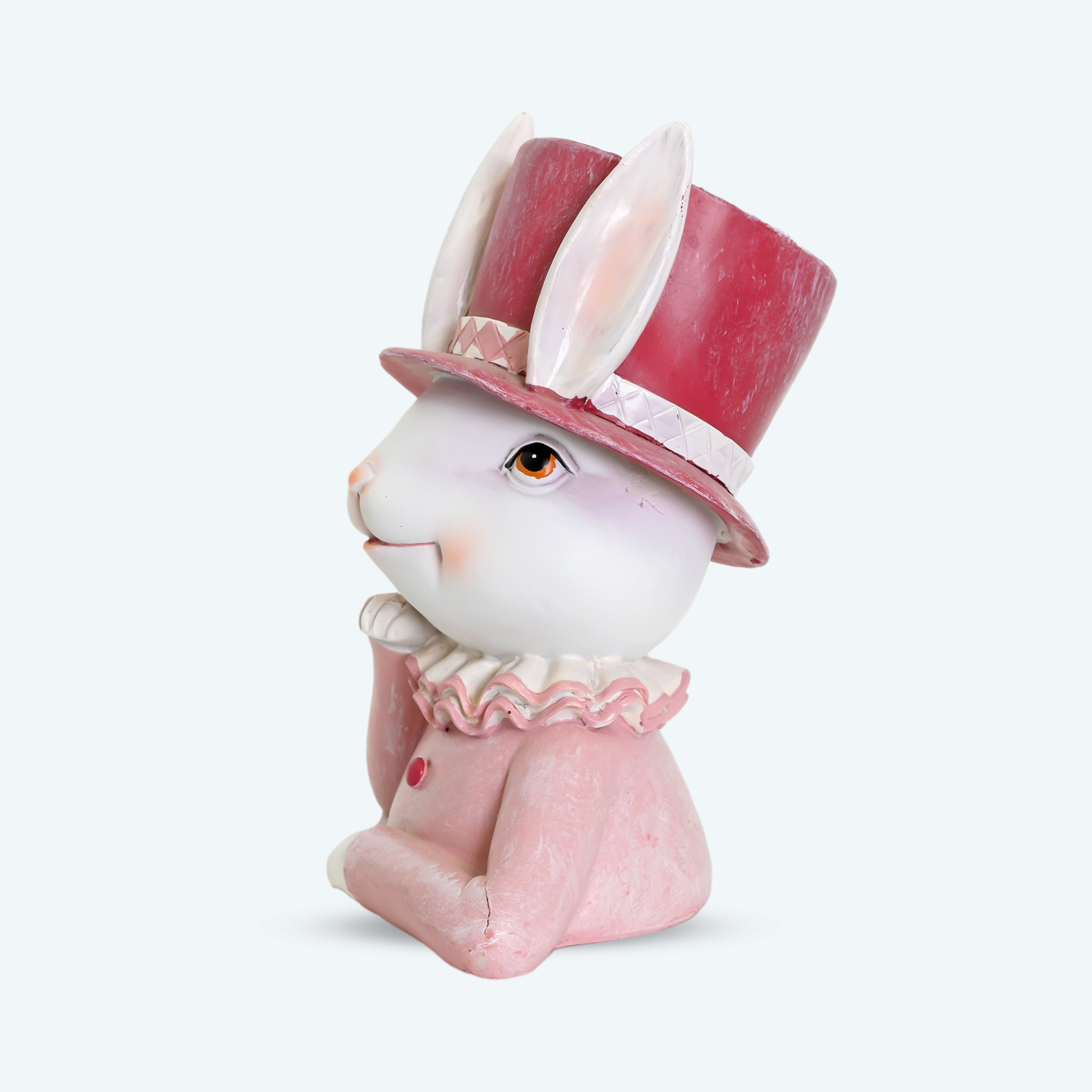 Pink Lady Bunny Candle Holder Small - Centrepiece