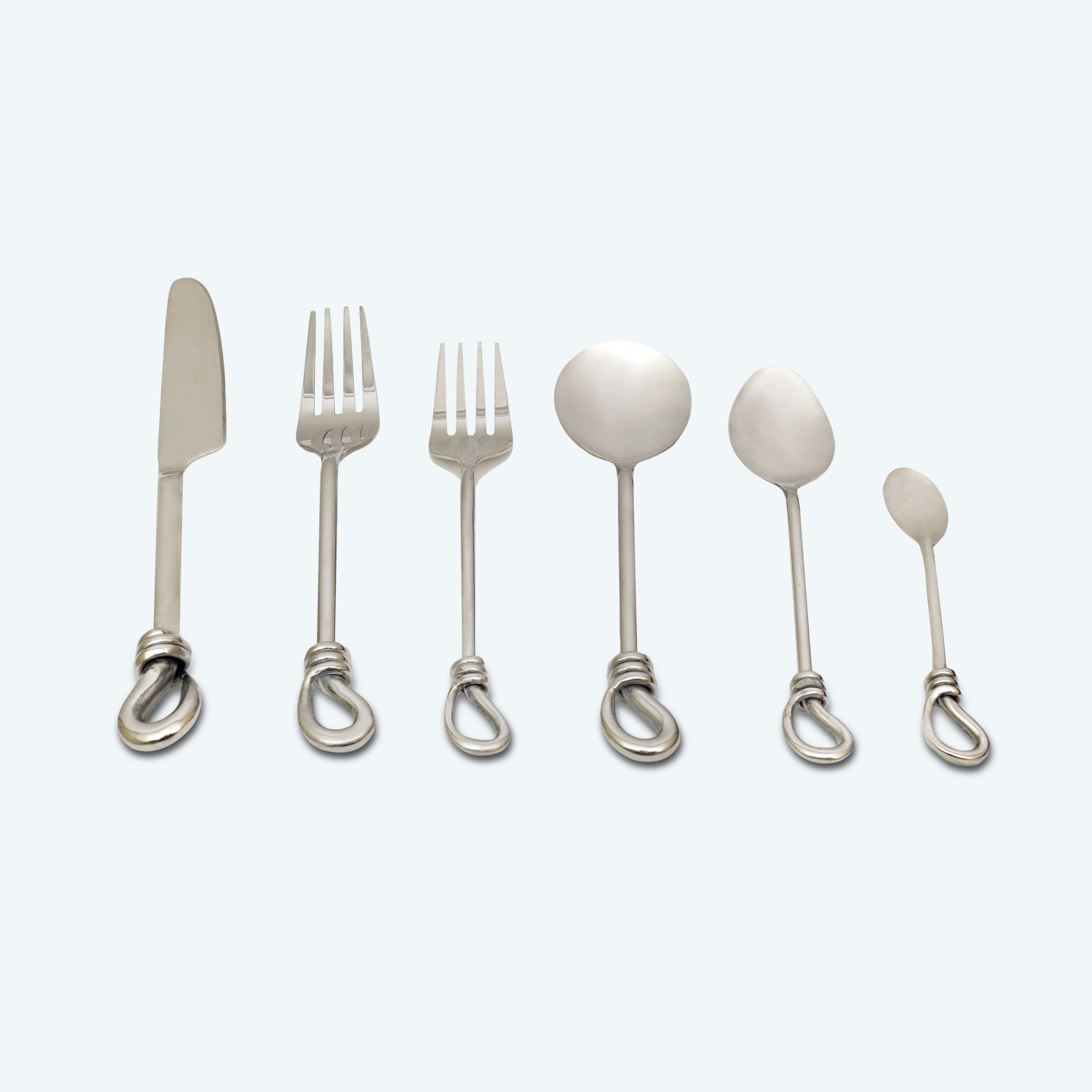 Elegant Knot 42-Piece Cutlery Set In Presentation Box - Cutlery