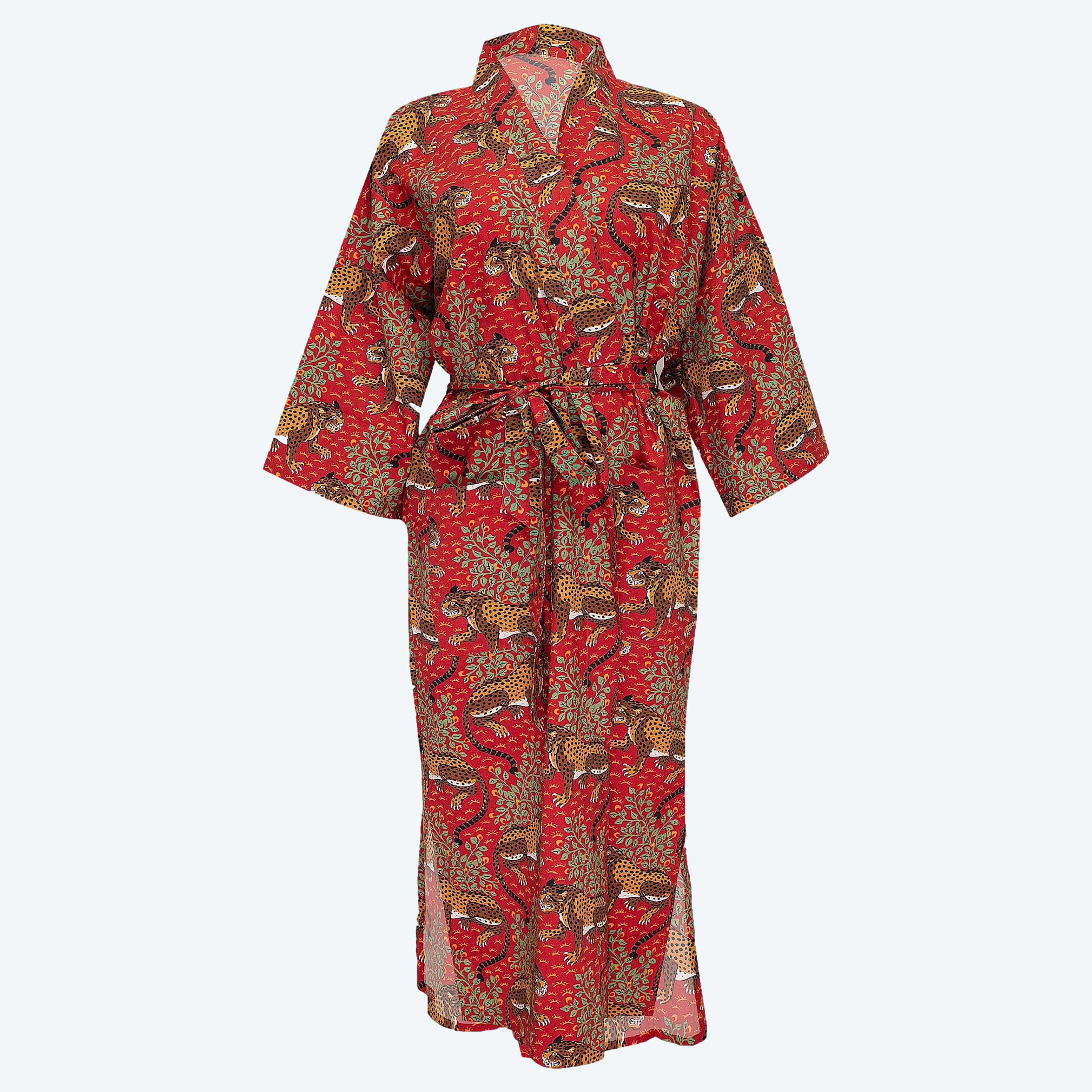 Bagheera Robe Scarlet