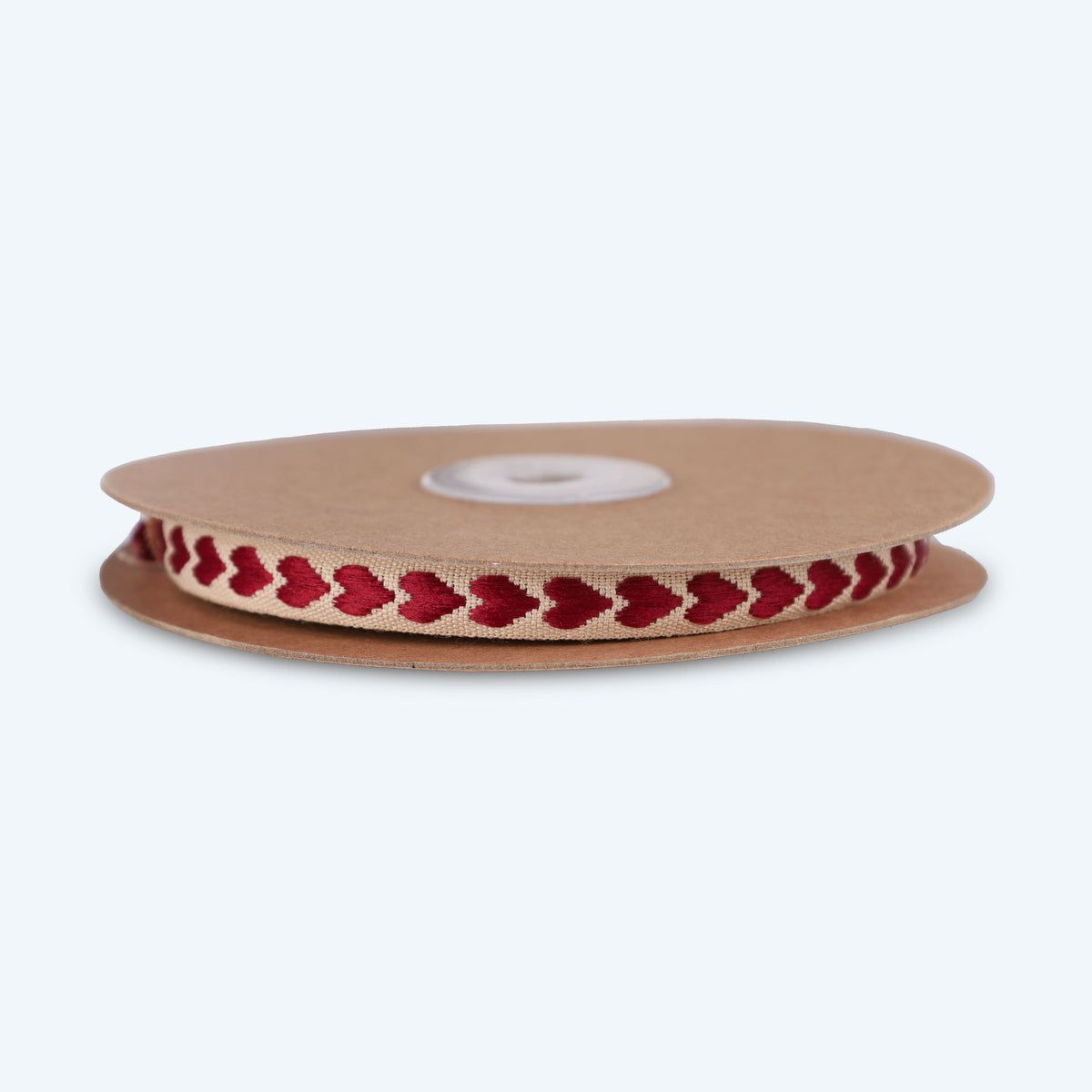 Red Heart Pattern Craft Ribbon