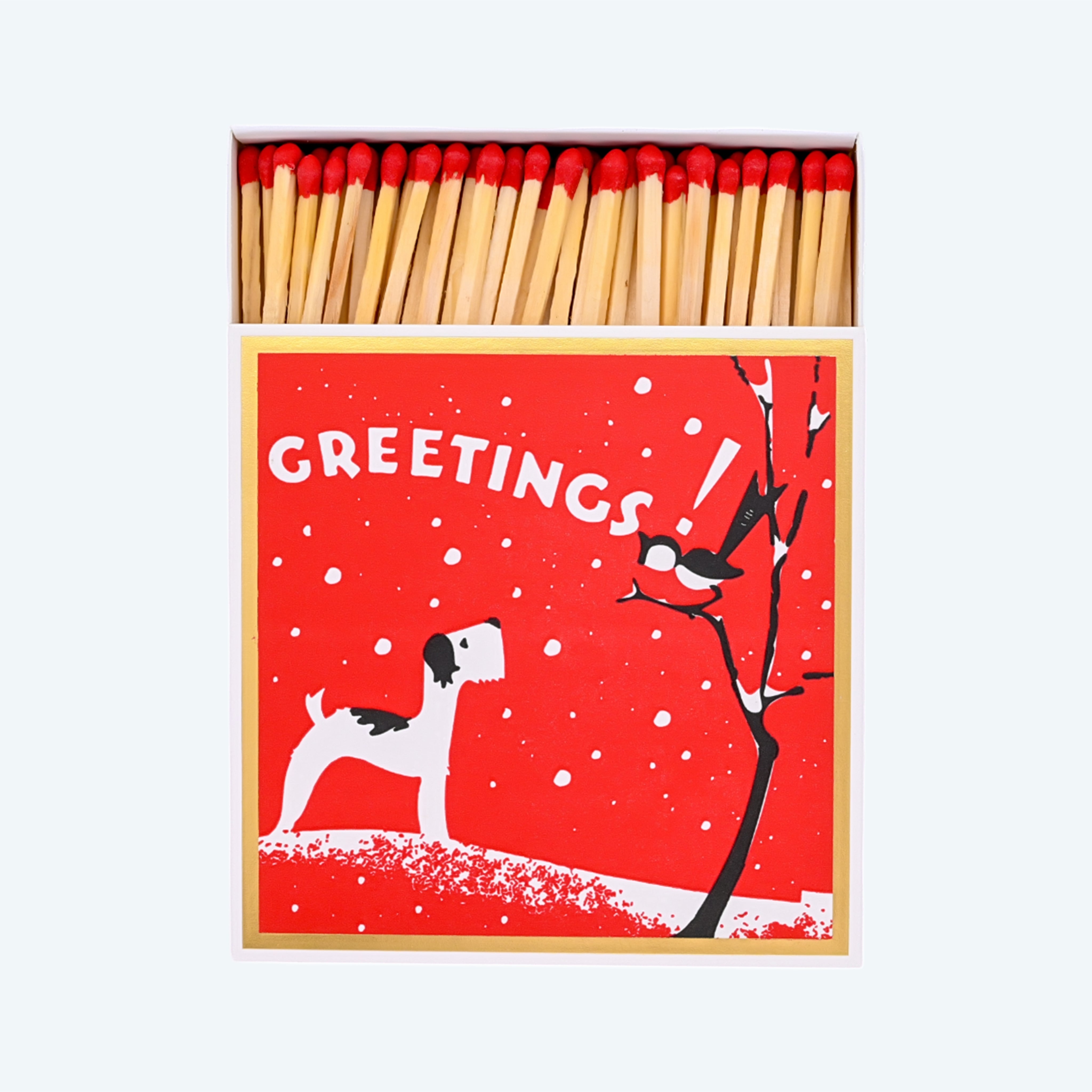 Winter Greetings Square Matches - Matches