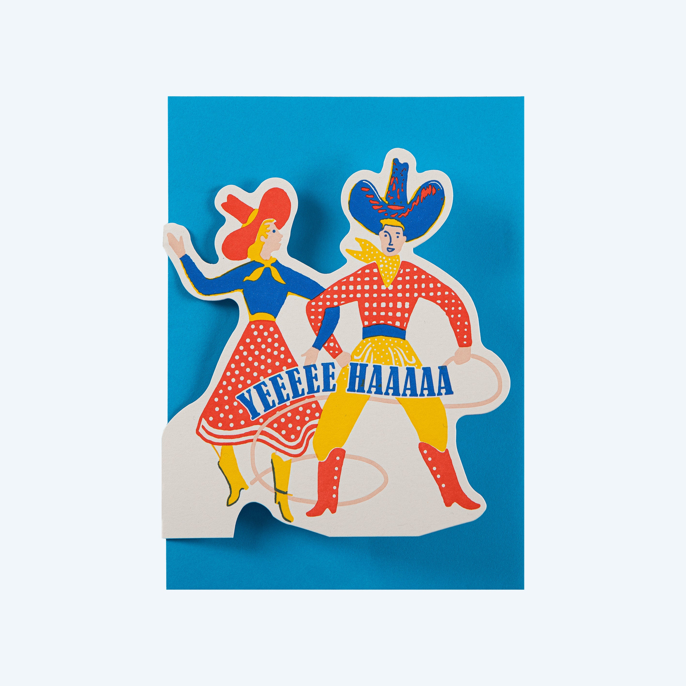 Yeehaa Couple Card